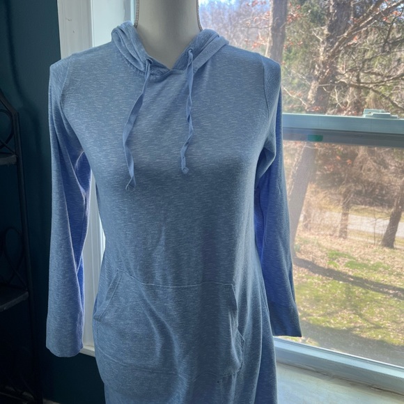 Hooded blue nigh gown women’s size S - Picture 2 of 2